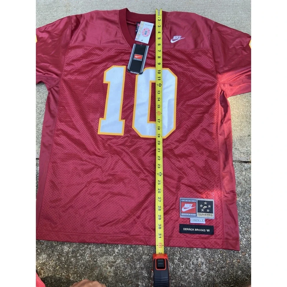 VTG Signed Nike Florida State Seminoles Derrick Brooks 